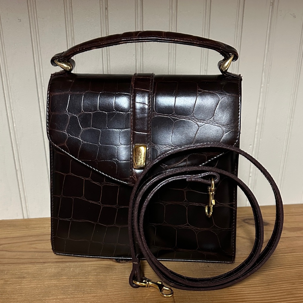Vintage Valerie Stevens Leather Bag